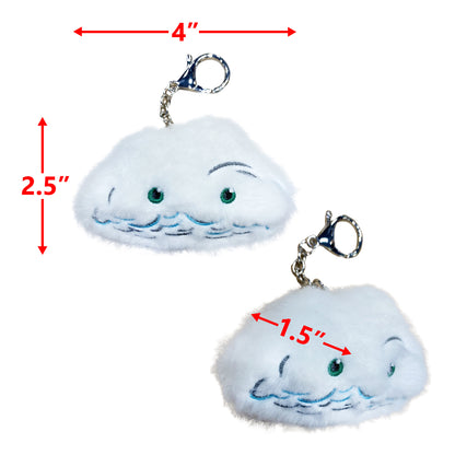 Cumulus Cloud Key Chain