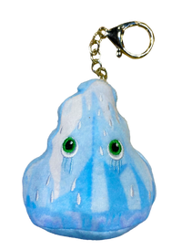 Melting Polar Ice Key Chain