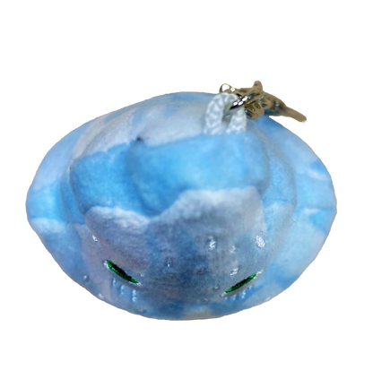 Melting Polar Ice Key Chain