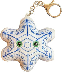 Snowflake Stellar Plates Key Chain
