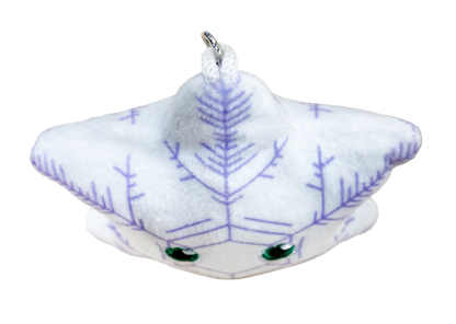 Snowflake Fernlike Dendrites Key Chain