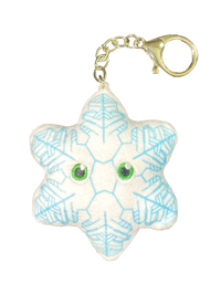 Snowflake Stellar Dendrites Key Chain