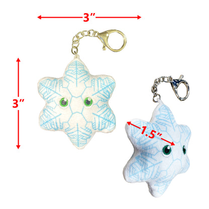 Snowflake Stellar Dendrites Key Chain