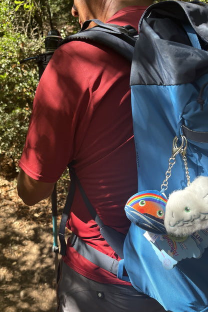 Cumulus Cloud Key Chain